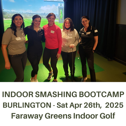 2025 Indoor Smashing Bootcamp -Sat April 26th at  Far Away Greens Indoor Golf