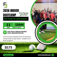 Load image into Gallery viewer, 2026 Indoor Smashing Bootcamp - Sat April 11th at  Far Away Greens Indoor Golf