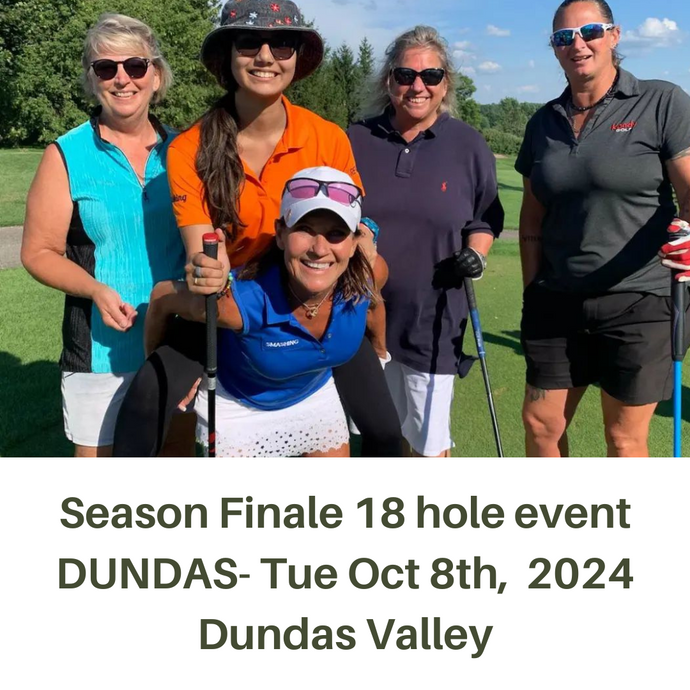 2024  End of Year Season Finale- 18 HOLES -Tue October 8th, 2024